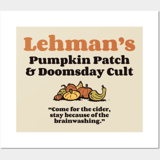 Lehman's Pumpkin Patch and Doomsday Cult Posters and Art